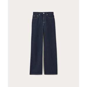 Everlane Women's Mid-Way Jean in Pure Blue, Size 26, Cotton